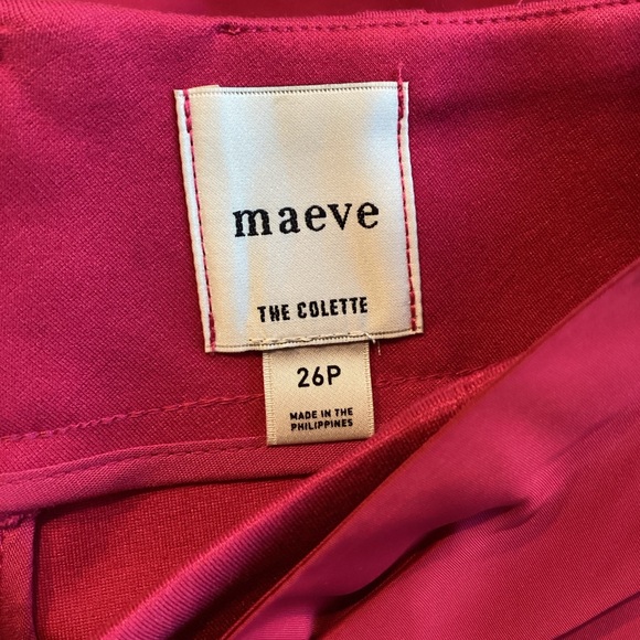 Anthropologie COLETTE Bow-Waist Cropped Wide-Leg Pants Maeve NEW Petite 26 - Picture 14 of 16